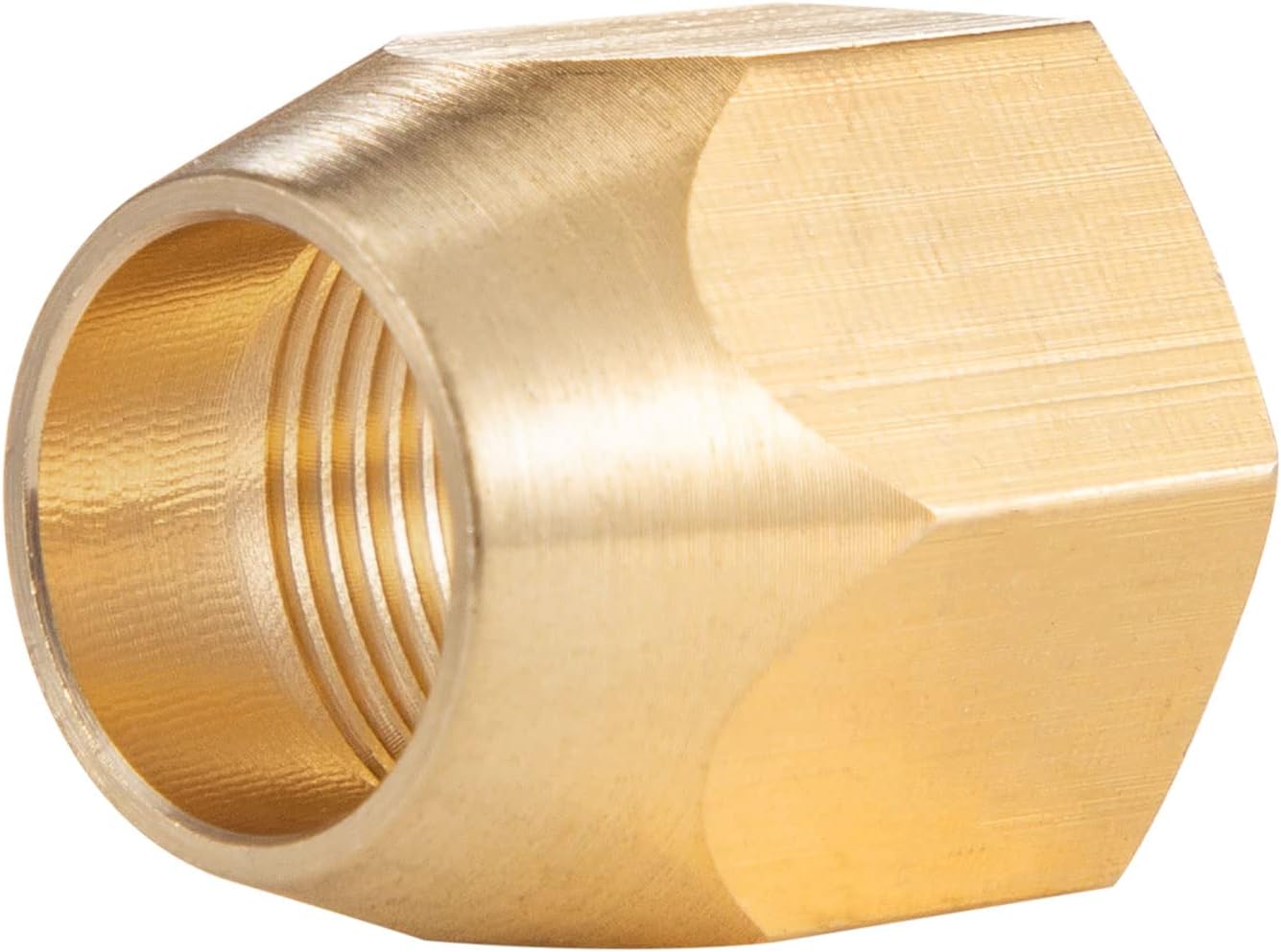 4PCS Soild Brass Air Reusable Hose Splicer For 1/4-Inch ID Hose,1/4" Air Hose Repair Fitting