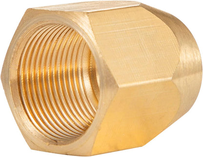 4PCS Soild Brass Air Reusable Hose Splicer For 1/4-Inch ID Hose,1/4" Air Hose Repair Fitting
