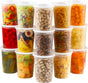 20 Sets 32 oz Plastic Deli Food Containers With Lids, Airtight Food Storage Containers, Freezer/Dishwasher/Microwave Safe, Soup Containers For Takeout Meal Prep Storage