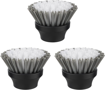 Electric Spin Scrubber Flat Brush Refills, 3 Pack
