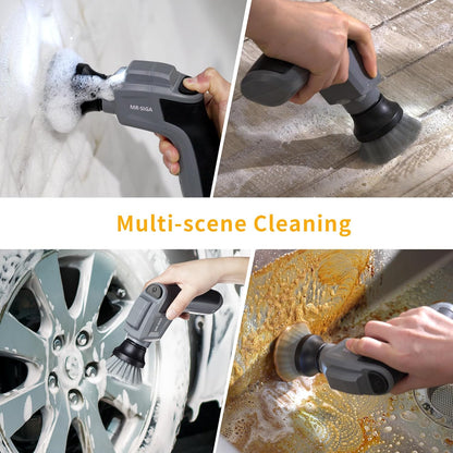 Electric Spin Scrubber Flat Brush Refills, 3 Pack