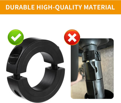 Fix Sinking Office Chair, Steel Gas Lift Cylinder Clamp Holder, Office Chair Saver Kit Adjust Chair Height and Stop Sinking Without Cylinder Replacement, No Tools Required