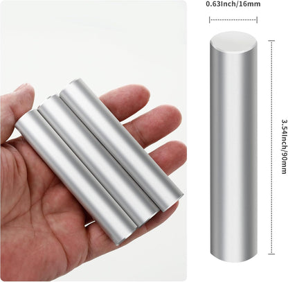 99.99％ Magnesium Metal Rod, High Purity Mg Bar for Fire Starter, Survival Emergency, Sparks Accessory for Outdoor Travel Camping Hiking 3.5" Long x 0.63" Diameter (900mm x 16mm)