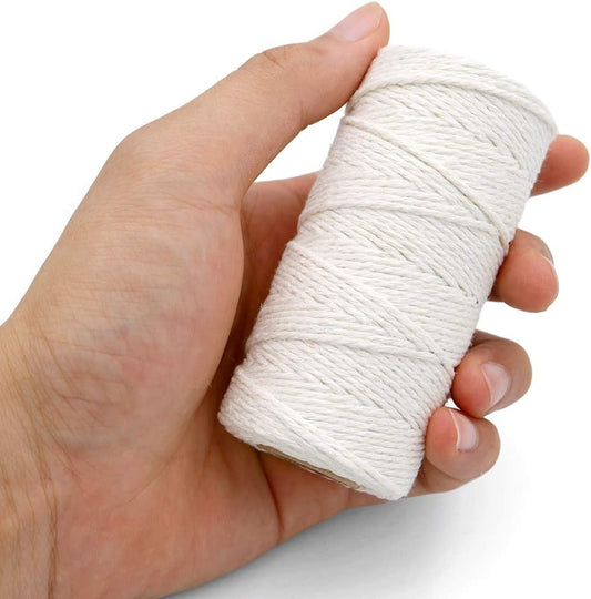 White Twine String and Gold White Twine String