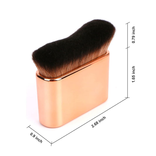 Self Tanner Brush 2PCS Body Makeup Brush for Flawless Face and Body Makeup, Sunless Tanner Blending Brush Body Brush for Self Tanner, Bronzer, Foundation, Vegan & Cruelty Free