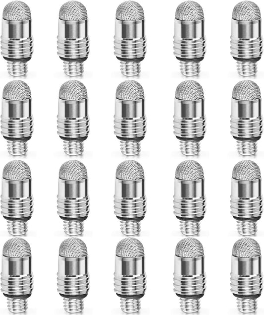 Mesh Fiber Tips (10 Pack)  Stylus Pen Replacement Tips Suitable for capacitive Touch Screen,High Sensitivity, Soft, no Scratch Screen Pen tip
