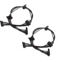 2-Pack 15 Pin SATA to 4 SATA Power Splitter Cable - 18 Inches.