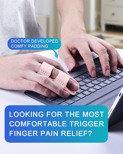 Finger Splint, 5pcs Color Finger Brace Support Stabilizer for Index, Middle, Ring Fingers Straightening Arthritis Knuckle Immobilization.