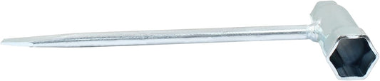 13mm x 19mm Socket Wrench, Scrench Replacement Tool Combination Slot Screwdriver and Wrench, T-Wrench Chainsaw Scrench Adjustment Tightening Tool Remover (Pack of 1)