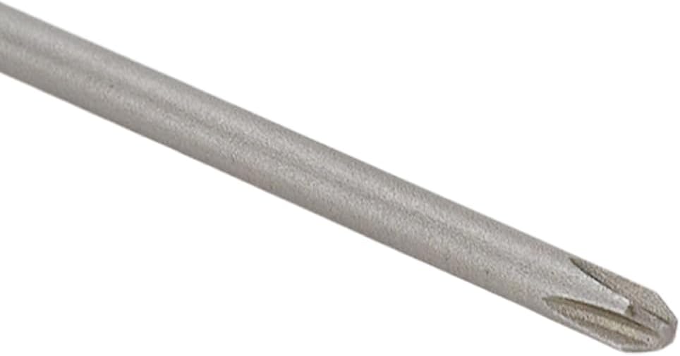 1/4 Inch Hex Shank Magnetic Long Cross Screw Head Screwdriver Bits PH2 4mm Dia Cross Head Magnetic Screwdriver Bits 8 inch Length-5pcs