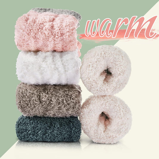 Fuzzy Socks for Women, Fluffy Socks Womens, Cozy Slipper Sock for Women, Womens Winter Warm Fuzzy Sleeping Sock