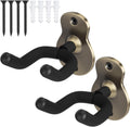 2 Pcs Crossbow Hanger for Wall Vertical Rack Wall Mount Metal Gun Holder Compound Bow Hanger Holder Displays Rack Shotgun Hooks Rifle Storage Securely Holds Airsoft Firearm