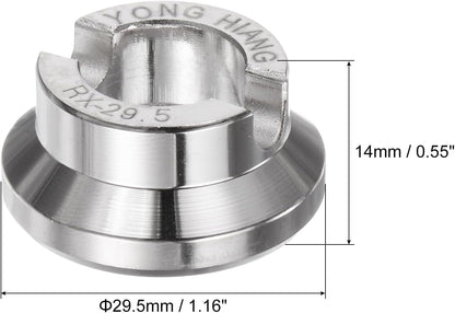 5537 Watch Case Opener Dies, 29.5mm Alloy Steel Watch Back Cover Remover Repair Accessory for Watch Repair Watchmaker, Silver