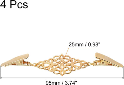 Retro Cardigan Collar Clips & Shirt Clips for Women