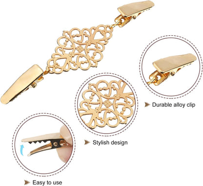 Retro Cardigan Collar Clips & Shirt Clips for Women