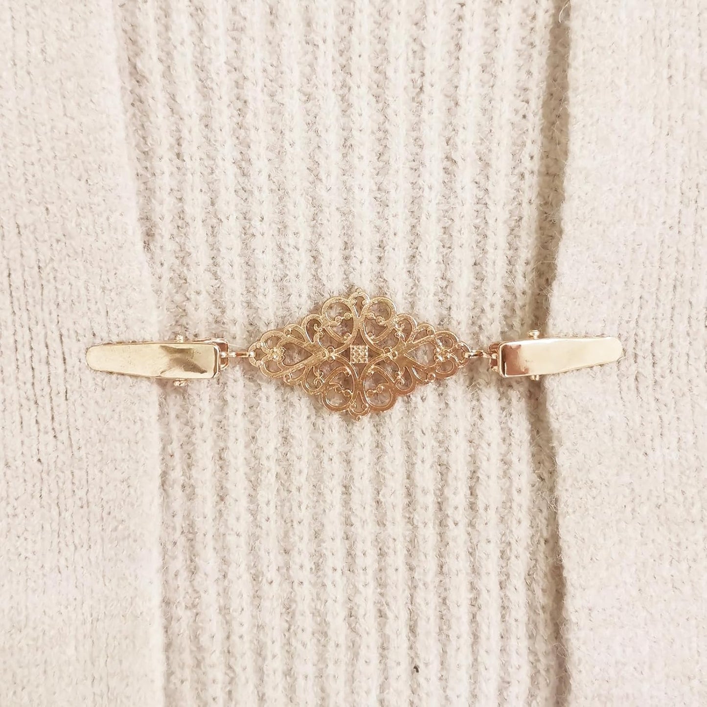 Retro Cardigan Collar Clips & Shirt Clips for Women