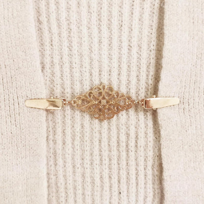 Retro Cardigan Collar Clips & Shirt Clips for Women