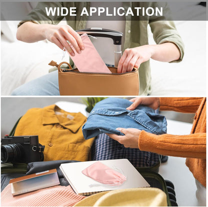 Microfiber Eyeglass Cases Glasses, Sunglasses Storage Bag with Drawstring, Soft Glasses Pouch Travel for Women Men