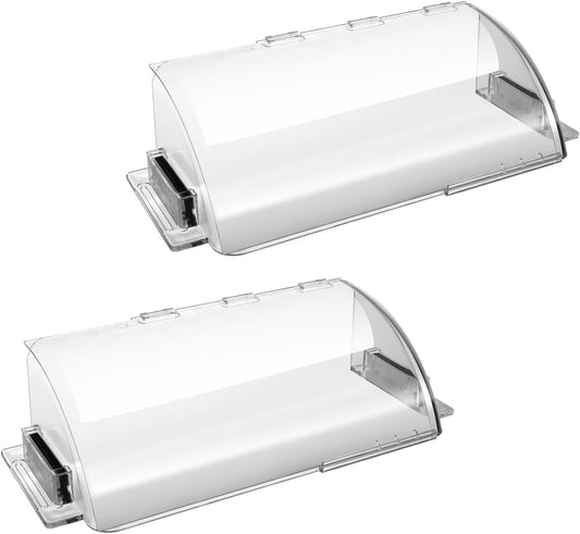 Air Vent Deflectors Adjustable Heat and Vent Cover Clear 2PCS Magnetic Air and Heat Deflector for Floor Vent Sidewalls and Ceiling Registers,8â-11â.