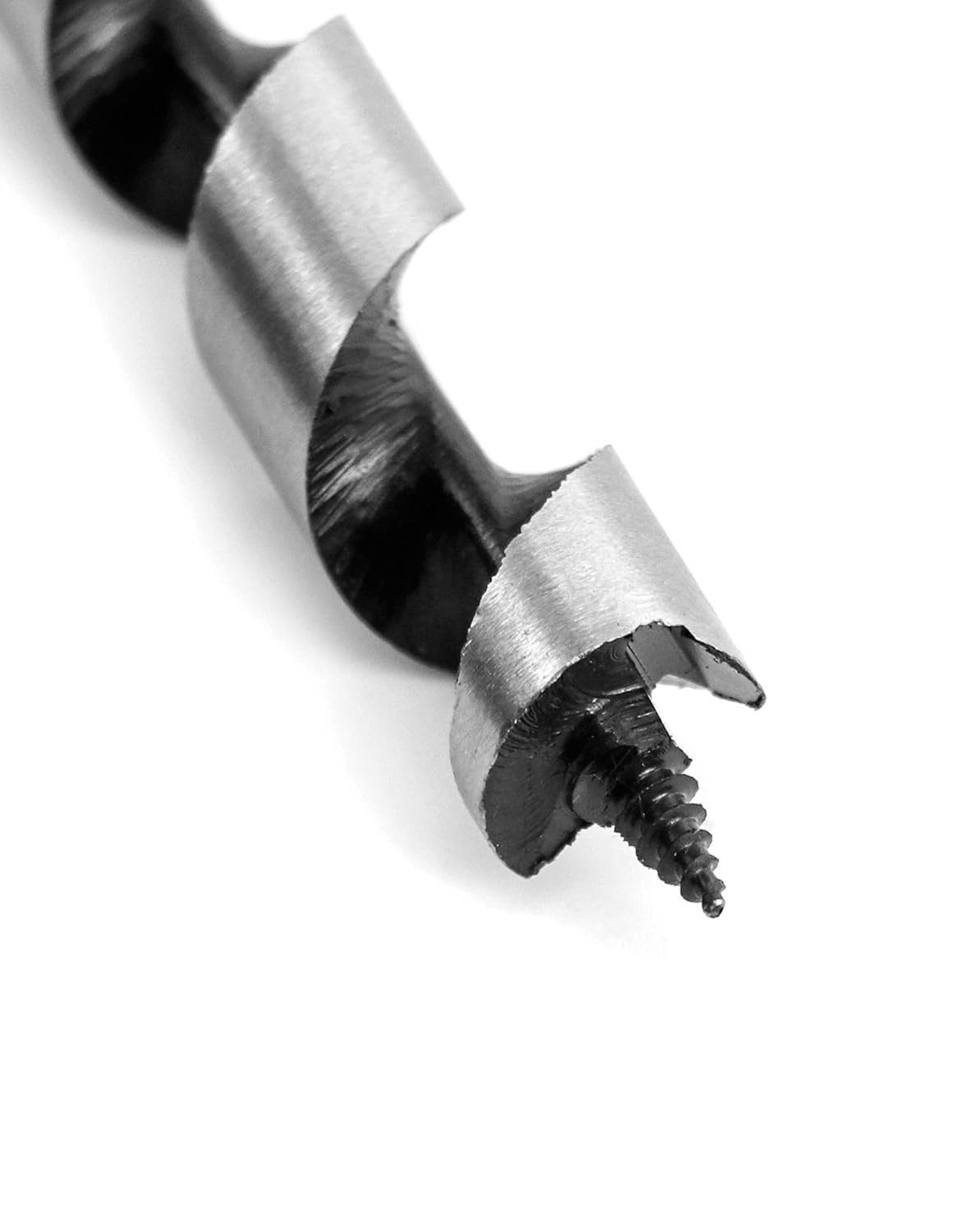 Auger Drill Bit for Wood, 1/2 Inch Diameter x 16 Inch Length, 3/8-Inch Hex Shank, Long Drill Bits