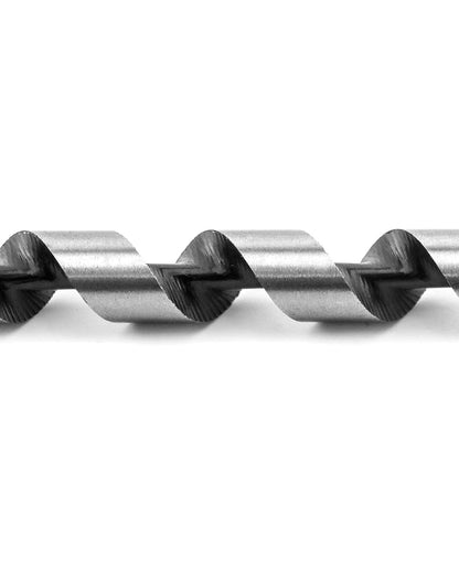 Auger Drill Bit for Wood, 1/2 Inch Diameter x 16 Inch Length, 3/8-Inch Hex Shank, Long Drill Bits