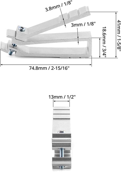 Cage Nut Insertion/Removal Tool for Installing or Removing Cage Nuts in 19 Inch / 10 Inch Server Room Rack Network Cabinet Racks/Media & IT Equipment, 2 Pack
