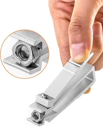 Cage Nut Insertion/Removal Tool for Installing or Removing Cage Nuts in 19 Inch / 10 Inch Server Room Rack Network Cabinet Racks/Media & IT Equipment, 2 Pack