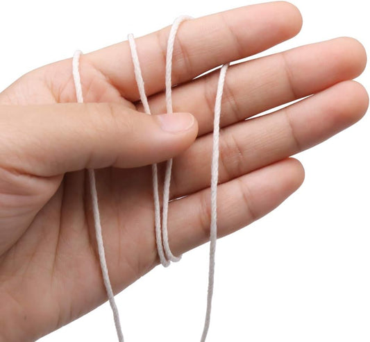 Cotton Butchers Twine, 328 Feet 1.5mm Food Safe Cooking Twine Kitchen String for Cooking, Tying, Trussing, Roasting
