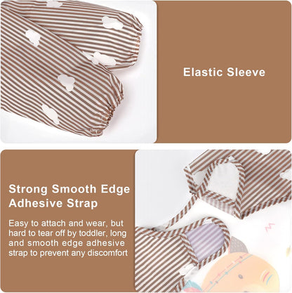 Long Sleeve Baby Bibs, Waterproof Sleeved Bibs Smock for Toddler Baby Girls Boys Eating Feeding