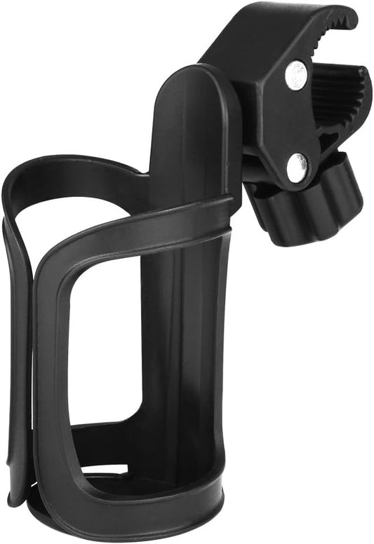 Bike Cup Holder, Bike Water Bottle Holders, Universal 360 Degrees Rotation Cup Holder for Bicycle, Stroller, Scooter, Walker, Wheelchair, Bike Bottle Holders for Kids Adults, 1 Pack.