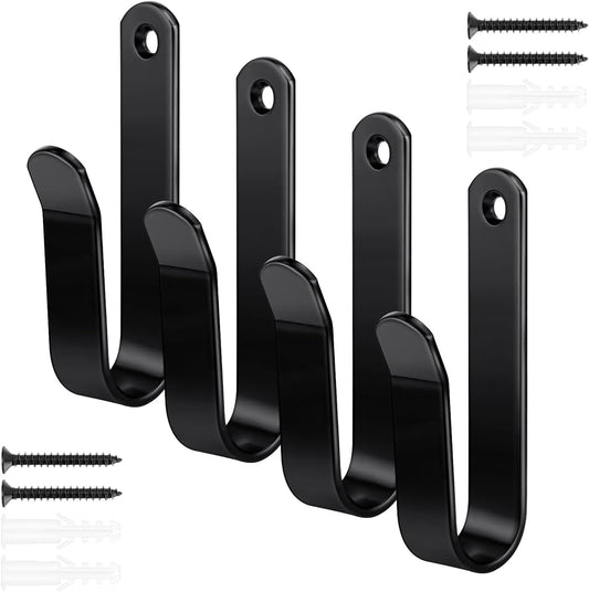 Snowboard Wall Mount Clips, Horizontal Snowboard Rack Display Stand, Snowboard Wall Mount Clips for Surfboards Skateboards Skis Home Garage.