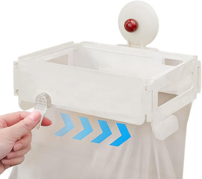 Touch Bin Trash Bag Holder 18.5x12.5cm Space Saving Versatile Waste Container
