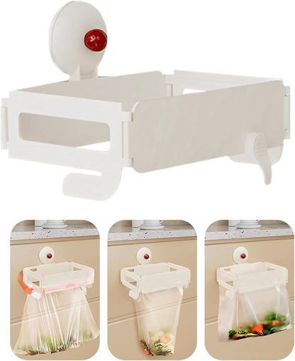 Touch Bin Trash Bag Holder 18.5x12.5cm Space Saving Versatile Waste Container