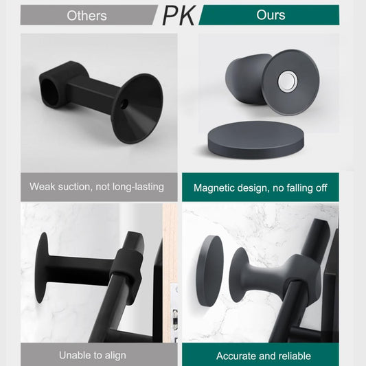 Door Stopper Door Holder 1 Piece Door Buffer Door Stop for Indoor Outdoor Use Brown.