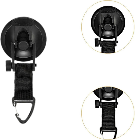 4 Pack Adjustable Strap Hooks for Tarp Tent Secure Attachment Multi Functional.
