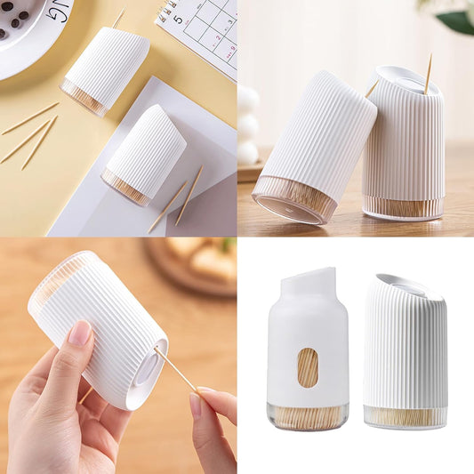 Portable Floss Dispenser White 1 Piece