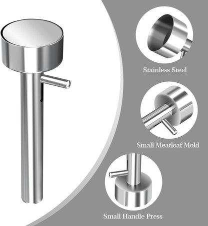 Professional Patty Maker with Thumb Grip - Perfect for Falafel Burgers and Meatballs