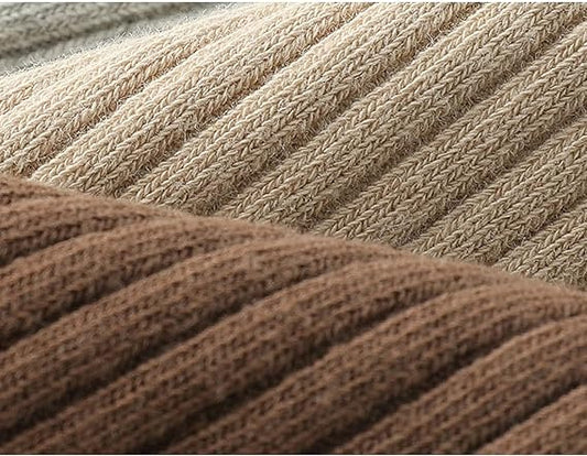 5 Pairs Unisex Camel Cotton Breathable Socks Size 38-44 For Sports & Daily Wear.
