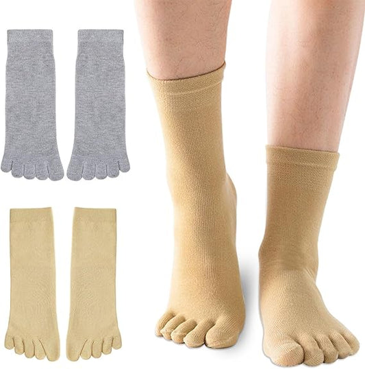 Breathable Cotton Socks for Running Yoga Walking Unisex Size 38-44 2 Pairs.