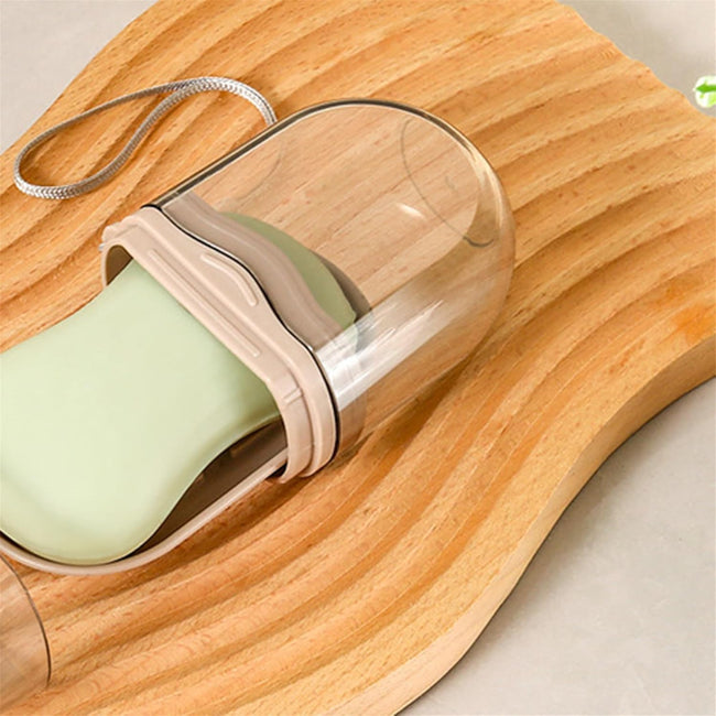 Travel Soap Case Set of 2 Leakproof with Soap Saver for Vacation Sports and Home Main Image