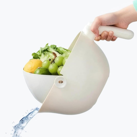 1 Piece White Sink Drain Strainer Food Fruit Vegetable Kitchen Sink Waste Filter.