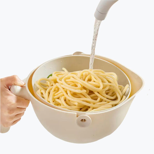 1 Piece White Sink Drain Strainer Food Fruit Vegetable Kitchen Sink Waste Filter.