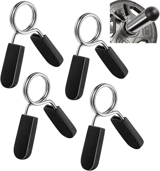 Halter Clips 4 Pack 25mm - Halter Rings Suitable for Smooth Halter Grips or Standard Weight Lifting Bars.