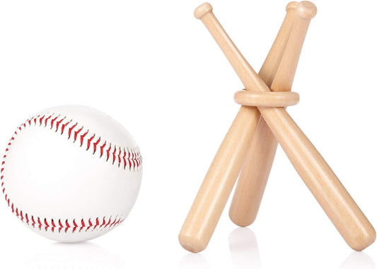 Baseball Ring Holder Stand - Natural Wood Finish - Bat Display Stand - Baseball Gift - Sports Decor - Wooden Display Rack - Ideal for Collectors & Enthusiasts - Perfect for Showrooms & Home Decor.