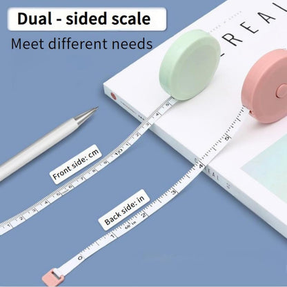 3 Pack Retractable Measuring Tape 150cm Double Sided Flexible for Body Measurements Sewing and Crafts.