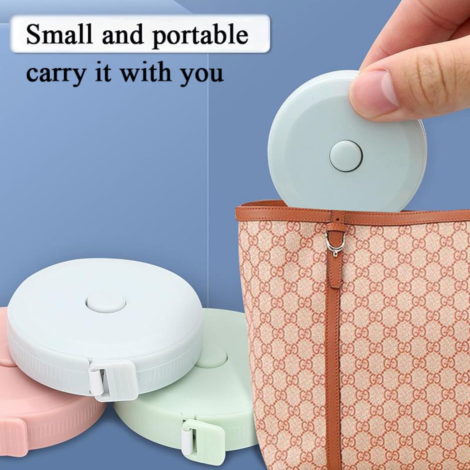 3 Pack Retractable Measuring Tape 150cm Double Sided Flexible for Body Measurements Sewing and Crafts.