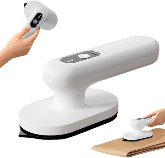 Clothing Steamer 1 Piece White Fast Heating Lightweight Easy to Iron Gentle on Fabrics Suitable for Home Travel Office.