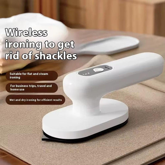 Clothing Steamer 1 Piece White Fast Heating Lightweight Easy to Iron Gentle on Fabrics Suitable for Home Travel Office.