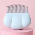Pet Hair Remover Comb for Dogs and Cats - Blue Anti-Shedding Grooming Tool.