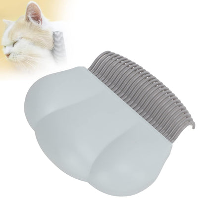 Pet Hair Remover Comb for Dogs and Cats - Blue Anti-Shedding Grooming Tool.